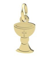 Pendant Dédié in Yellow Gold CID 0273 GI - CID 0273 GI